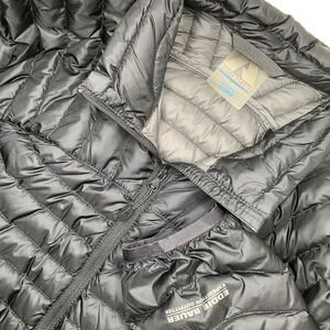 Eddie Bauer Women's XL Black First Ascent 800 Goose Down Puffer Coat Gorpcore